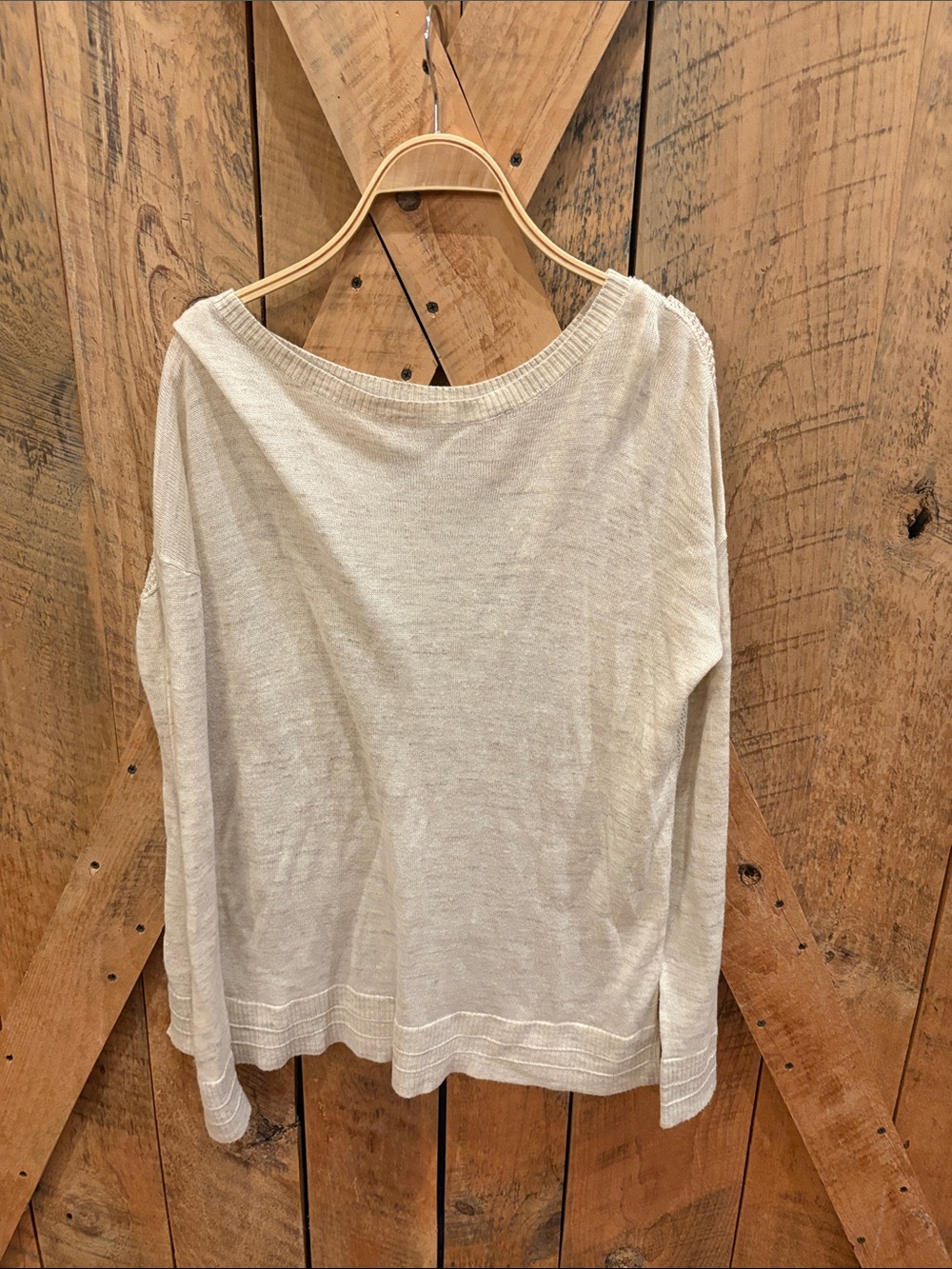 lululemon athletica Lightweight Boatneck Long-Sleeve Top - Cream